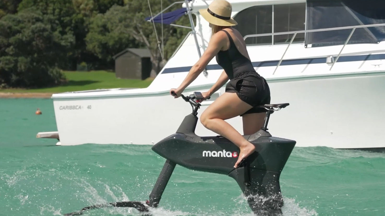 Experience the Thrill of Cycling on Water with the Revolutionary Hydrofoiler SL3